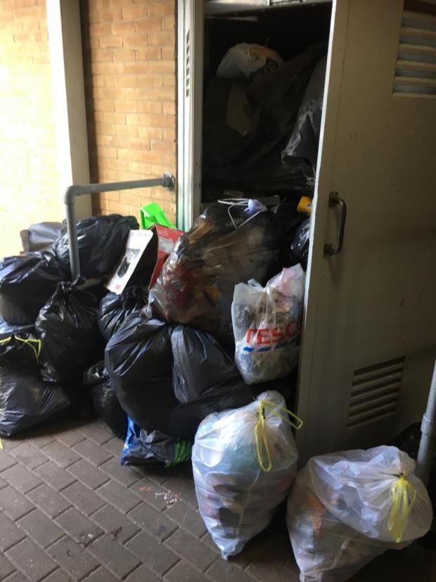 Slough Observer: Garbage has not been picked up for weeks, Tracey said