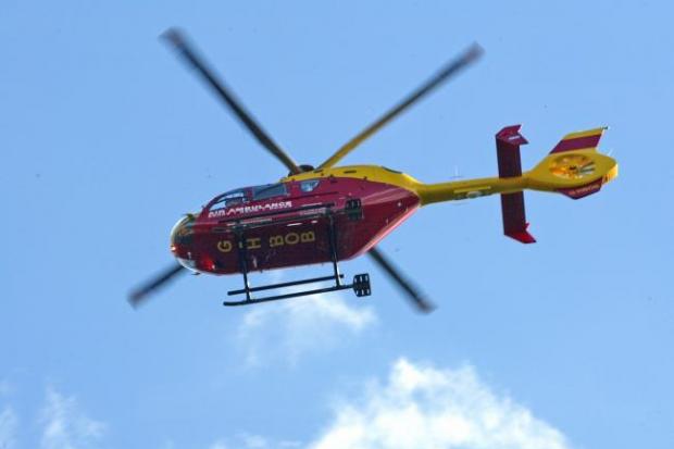 Air ambulance sent to person's home in ‘serious medical emergency’