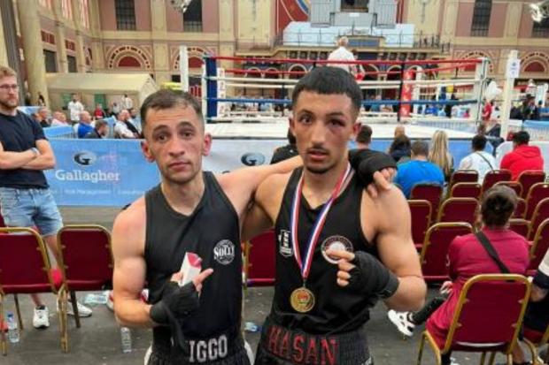 Lucky Gloves Boxing Club players take part in tournament