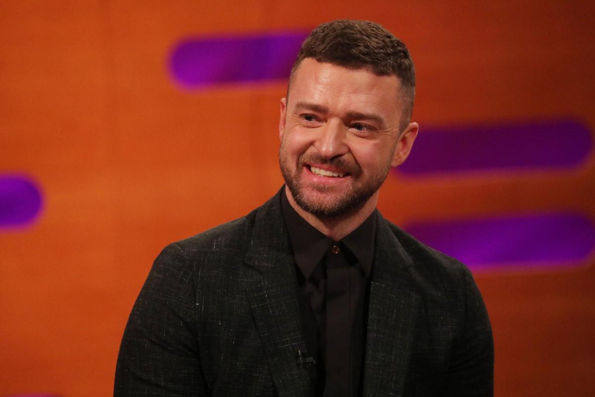 Justin Timberlake on the Graham Norton Show – London