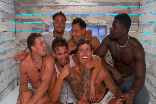 The Boys in the Beach Hut: Andrew, Davide, Jacques, Jay, Luca and Dami on Love Island continues tonight at 9pm on ITV2 and ITV Hub. Episodes are available the following morning on BritBox. Credit: ITV