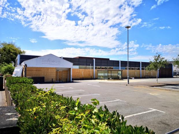 Slough Observer: The current look of the closed down Sainsbury's site. Picture: Graham Soult 