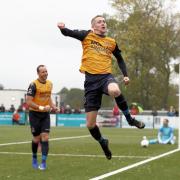 Slough Town striker Daniel Roberts was the star man with a hat-trick in the 5-3 win at Dorking Wanderers in the National League South on Saturday.