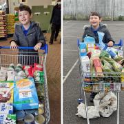 'What a superstar': Eight-year-old boy uses own pocket money to donate to food bank