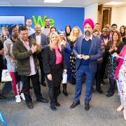 Fedcap Employment was officially opened by Slough's MP Tan Dhesi