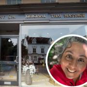Ms Latif, who has psoriasis, a skin condition which causes red, itchy scaly patches, has been a massage therapist herself for 35 years. Picture:  Google Maps/Rubina Latif
