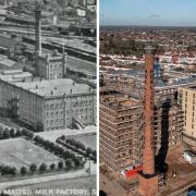 Picture credit: (left) Slough Museum, (right) Berkeley Homes