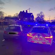 Police seize Peugeot car over faulty light