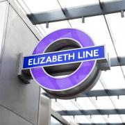 An image of an Elizabeth line sign