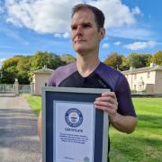 Berkshire man breaks world record in tribute to younger brother