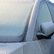 When to expect temperatures to drop below freezing in Berkshire