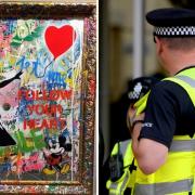 Arrest made after Mr Brainwash painting stolen from Windsor