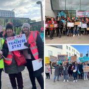 LIVE: Updates as teachers strike in Berkshire