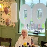 'Loving mother' celebrates 100th birthday with champagne and afternoon tea