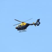 Police helicopter searches for vehicle in Maidenhead