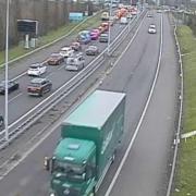 Delays on M25 after 'serious crash' investigation closes motorway