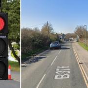 Temporary traffic lights to last over a month