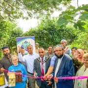 The garden was officially opened by Mayor Amjad Abbasi