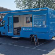 Barclays mobile van seeks to help customers in Slough