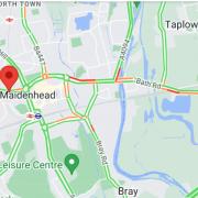 Delays of almost TWO HOURS on Bath Road due to temporary traffic lights
