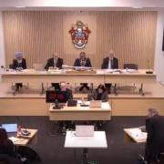 The Slough Borough Council budget meeting on Thursday, March 7, 2024. Credit: Slough Borough Council / Civico