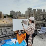 Rare opportunity for artists to paint inside Windsor Castle