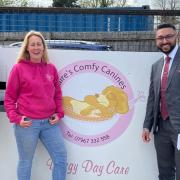 Slough Metro Bank Dives into Doggy Delights at Claire’s Comfy Canines