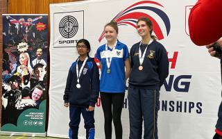 Twelve year old 'shooting star' achieves silver medal in national competition