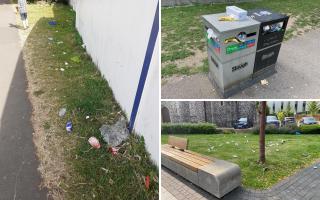 Resident slams level of litter on streets as 'unacceptable'