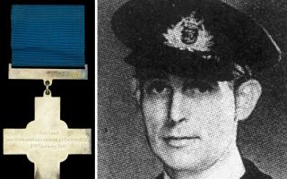 George Cross awarded to a mine disposal hero sold for £110,000 at auction