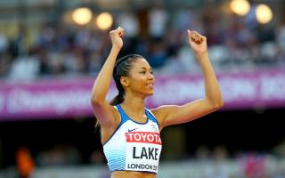 Morgan Lake believes she has taken a big step forward after finishing sixth in the high jump final on Saturday. PHOTO: PA/Wire.